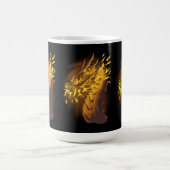 Mug Dragon de Feu Doré (Centre)
