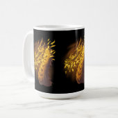Mug Dragon de Feu Doré (Devant gauche)