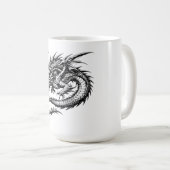 Mug Dragon de feu du ciel (Devant droit)