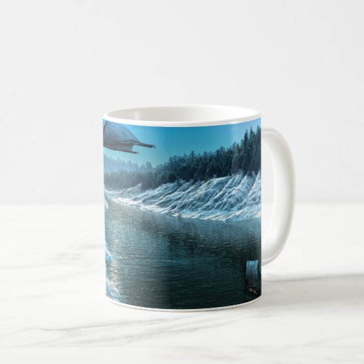 Mug Dragon de glace (Devant droit)
