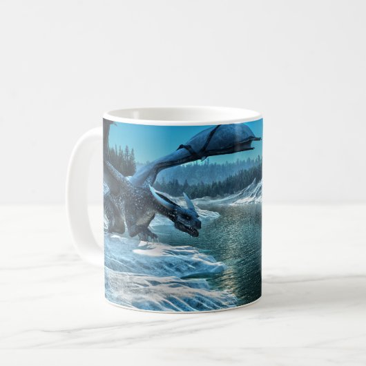Mug Dragon de glace (Devant gauche)