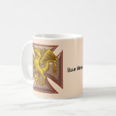 Mug Dragon de la Croix de Malte (Devant gauche)