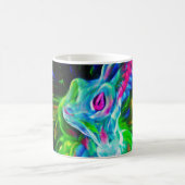 Mug Dragon de lapin psychédélique à Neon Imaginaire (Centre)