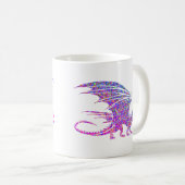 Mug Dragon de mosaïque Extraordinaire (Devant droit)