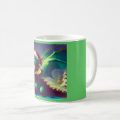 Mug Dragon de Noël 3 (Devant droit)