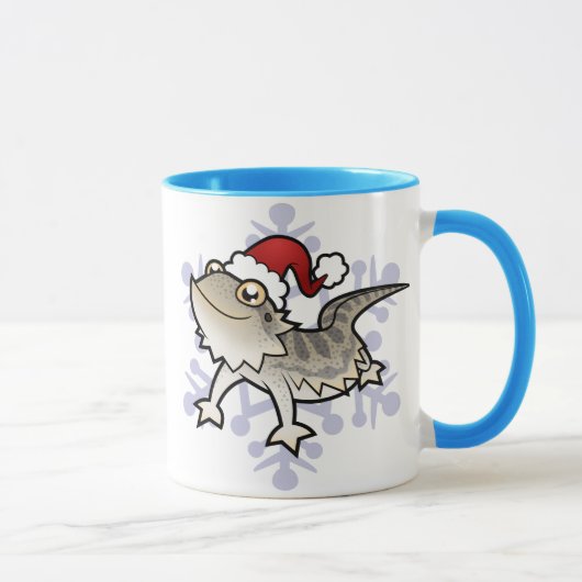 Mug Dragon de Noël barbu / Dragon de Rankin (Droite)