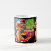 Mug Dragon de perles pour Joyeux Noël (Centre)