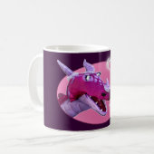 Mug Dragon de Saint-Valentin (Devant gauche)