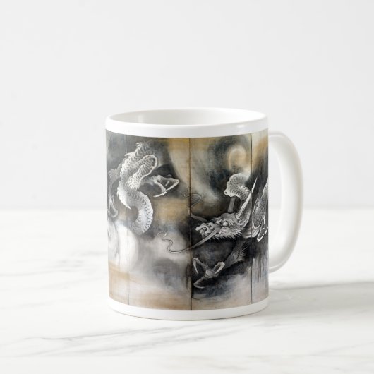 Mug Dragon de Soga Nichokuan et Tigre (Devant droit)