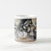 Mug Dragon de Soga Nichokuan et Tigre (Centre)
