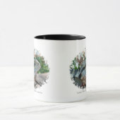 Mug Dragon d'eau oriental méfiant Lézard (Centre)