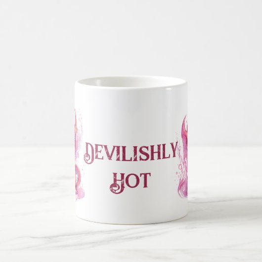 Mug Dragon diable rose mignon (Centre)