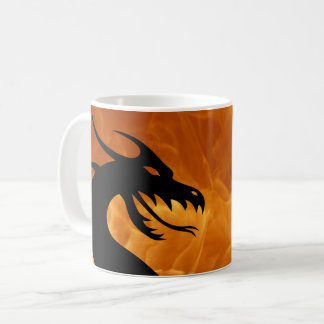 Mug Dragon d'incendie personnalisable 