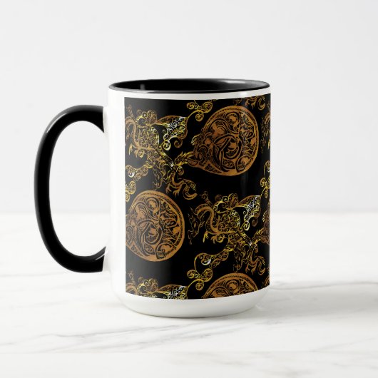 Mug Dragon d'or (Gauche)