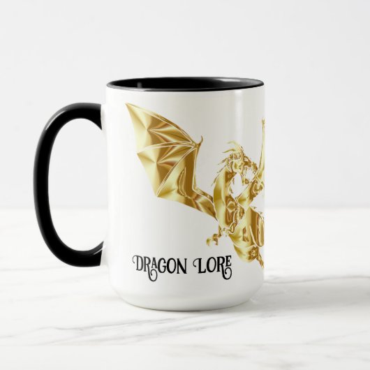 Mug Dragon d'or (Gauche)
