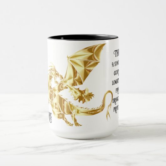 Mug Dragon d'or (Centre)