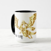 Mug Dragon d'or (Devant gauche)