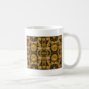 Mug dragon doré