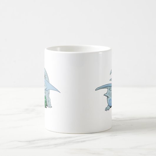 Mug Dragon du blanc D20 (Centre)