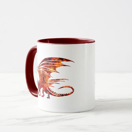 Mug Dragon du feu (Devant gauche)