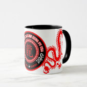 Mug Dragon du nord Kung Fu Etats-Unis (Devant droit)