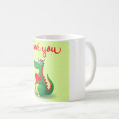 Mug Dragon en amour (Devant droit)