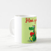 Mug Dragon en amour (Devant gauche)