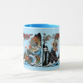 Mug Dragon et Feng Huang. Illustration par Insima (Centre)