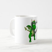 Mug Dragon et fumée (Devant gauche)