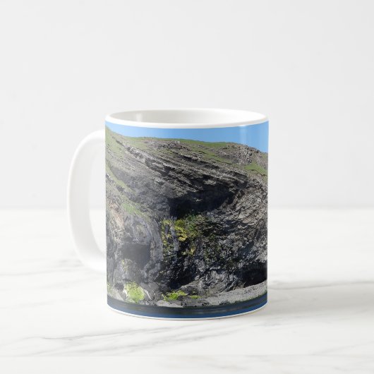 Mug Dragon Face Rock Cliffs Skye (Devant gauche)