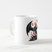 Mug Dragon Fantastique Respirant du Feu Graphique Pers (Devant gauche)