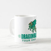 Mug Dragon Fantastique Vert (Devant gauche)