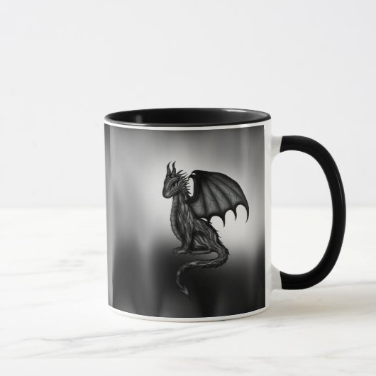 Mug Dragon foncé (Droite)