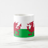 Mug Dragon gallois ~ Drapeau du Pays de Galles (Centre)