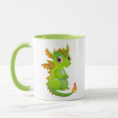 Mug Dragon Imaginaire mignon (Gauche)