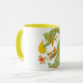 Mug dragon, impérial, un dieu, déesse, seigneur, (Devant gauche)