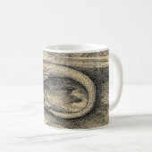 Mug Dragon médiéval Ouroboros (Devant droit)