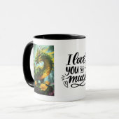 Mug Dragon Mystique Fleur Enchant Votre Café Ritu (Devant gauche)