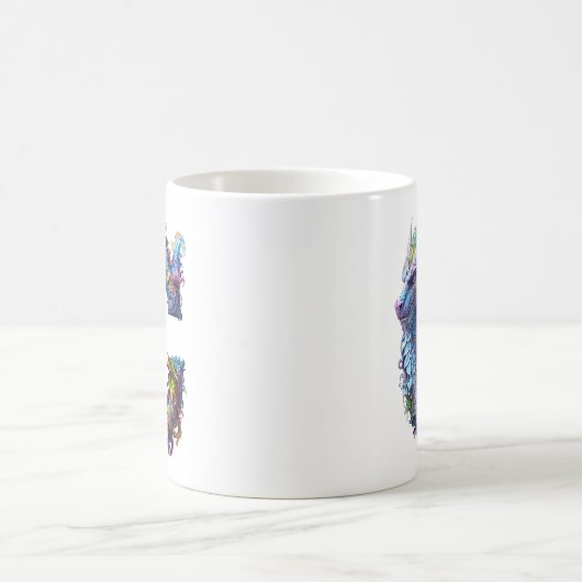 Mug Dragon mystique - Lettre C (Centre)