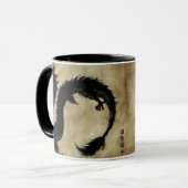 Mug Dragon noir (Devant gauche)