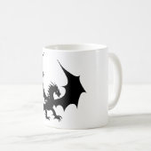 Mug Dragon noir de Cooler (Devant droit)