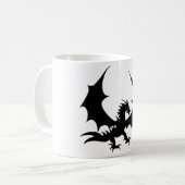 Mug Dragon noir de Cooler (Devant gauche)