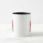 Mug Dragon noir, lune rouge (Centre)