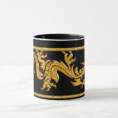 Mug Dragon oriental d'or 03 (Centre)