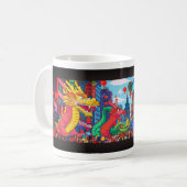 Mug Dragon Parade - Design 3 (Devant gauche)