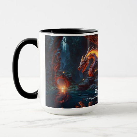 Mug Dragon rouge (Gauche)