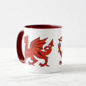 Mug Dragon rouge (Devant gauche)