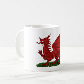 Mug Dragon rouge du Pays de Galles (Devant gauche)
