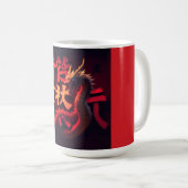Mug Dragon Rouge Tokyo (Devant droit)