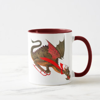 Mug Dragon Sledding